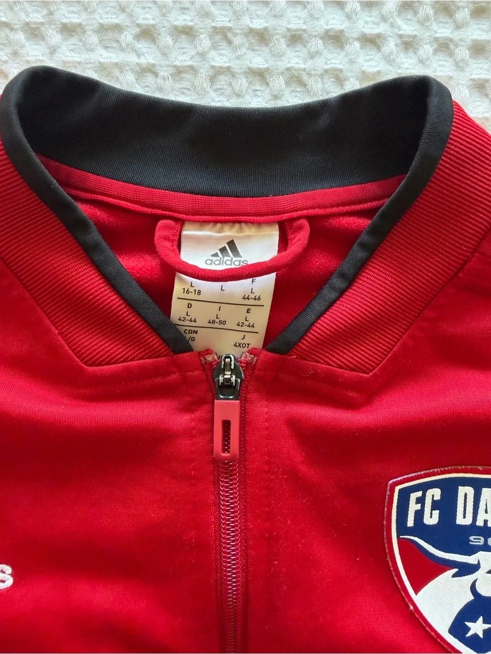 adidas Kids FC Dallas Red Track Jacket
